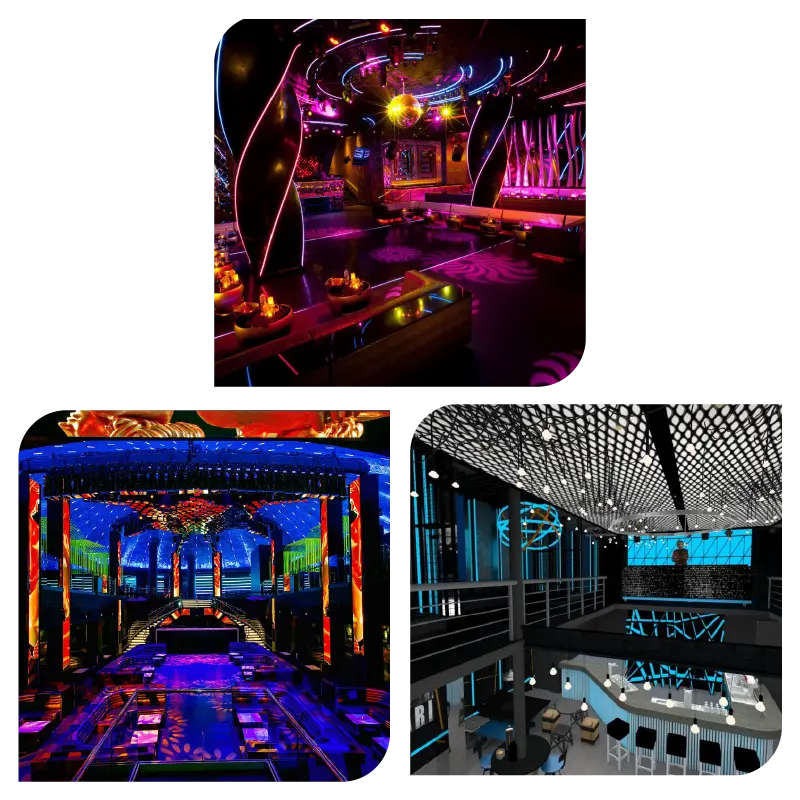 Decoración de Discotecas